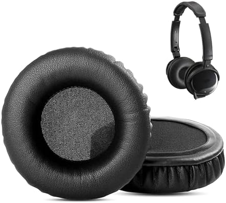 Elevate Your Audio Experience with Premium Replacement Earpads for JVC Wireless Headphones HA-S400, HA-S500, HA-NC80, HA-NC120 – Luxurious Protein Leather & High-Density Memory Foam Cushions for Unmatched Comfort and Superior Noise Isolation – Perfect Fit Headphone Upgrades