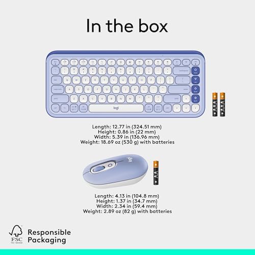 Elevate Your Workspace with the Logitech POP ICON Wireless Bluetooth Keyboard – Stylish Graphite & White Design, Effortless Multi-Device Switching, Comfortable Low-Profile Typing, and Customizable Keys for Enhanced Productivity on Laptops, Tablets, and PCs