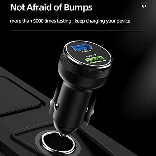 Rapid Charge 30 W/65 W Dual USB Car Charger for One Plus Devices – High-Speed Automobile Accessory for One Plus 13, 12 R, 11, 10, 9 Pro, Nord Series – Compact Design for Effortless Portability and Optimal Charging Performance – Essential Fast Charging Solution for On-the-Go Lifestyles – Premium Quality, Overheat Protection, and Versatile Compatibility for All Your One Plus Models – Keep Your Devices Powered and Ready Anywhere You Drive