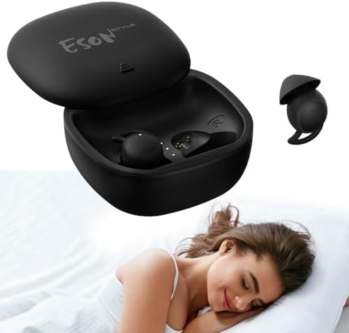 Discover Unmatched Comfort with Bluetooth 5.4 Invisible Sleep Headphones – Perfectly Designed for Side Sleepers, Featuring Advanced Noise Blocking, IPX6 Waterproof Durability, and Lightweight Mini Earbuds Ideal for Sleep, Meditation, and Active Workouts – Elevate Your Relaxation Experience Today!