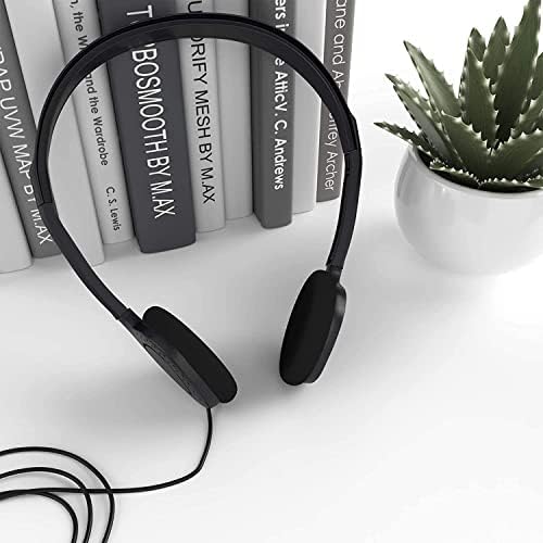 Maeline 20-Pack On-Ear Headphones with 3.5 mm Plug – Premium Bulk Audio Solution for Schools and Offices – Adjustable Fit, Durable Design, and Reliable Sound Performance for Kids and Professionals