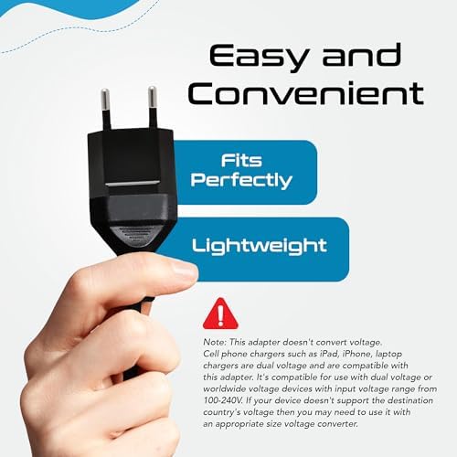 Universal Travel Power Adapter with 45 W PD Retractable USB-C Cable – Ultimate Multi-Device Charger for Global Use – Compatible with Laptops, Smartphones & Cameras – Essential Travel Accessory for US, EU & UK Adventures – Compact Design for Hassle-Free Charging