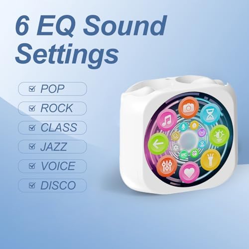 Cutting-Edge Bluetooth 5.4 Wireless Earbuds with Advanced Noise Cancellation & Intuitive Touch Control – IP5 Waterproof for All-Weather Performance, Immersive Deep Bass Sound, and Customizable 6 EQ Settings – Perfect for Active Lifestyles and Daily Use (Sleek Black)