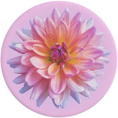 Magnetic Pop Grip for Mag Safe – Elegant Enamel Rose Noir | Multifunctional Phone Stand with Secure Grip & Customizable Swappable Top | Effortless Hands-Free Viewing Kickstand | Wireless Charging Compatible Accessory for Enhanced Smartphone Usability