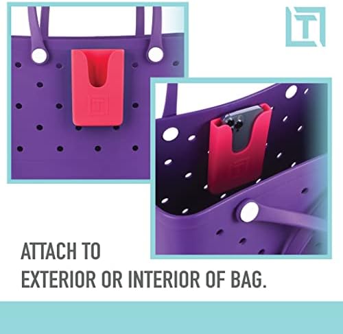 Teal Bogg Bag Phone Holder – Ultimate Smartphone Accessory for Beach & Adventure, Quick-Access Design, Durable Weather-Resistant Silicone, Perfect Compatibility with Most Phone Models, Effortless Convenience and Style