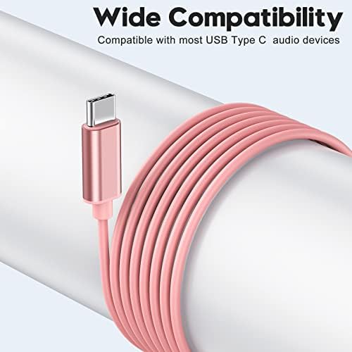 Premium USB C Earbuds for Samsung Galaxy, i Phone & Pixel | High-Fidelity Wired Headphones with Mic & Volume Control | Ultimate Comfort and Versatile Compatibility for Audiophiles and Professionals
