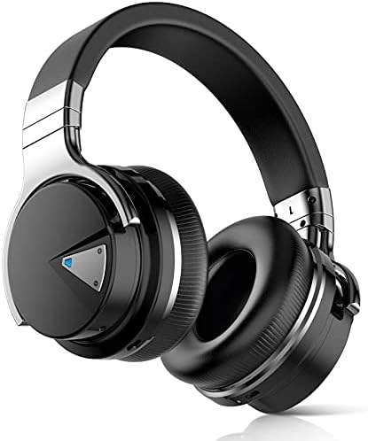 Discover Unmatched Audio Excellence with E7 Over-Ear Bluetooth Headphones: Experience Ultimate Active Noise Cancellation, Stunning 30-Hour Battery Life, and Effortless i OS & Android Connectivity – Stylish Black Design for Unrivaled Comfort and Full Immersion in Sound