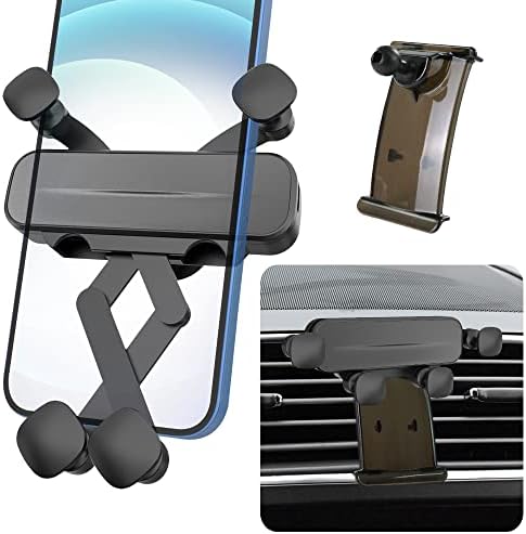 Ford Explorer Car Phone Holder Mount (2020-2024) – Premium Gravity Smartphone Bracket with 360-Degree Rotation for Ultimate Accessibility and Style – Tool-Free Installation for All Smartphone Sizes – Enhance Your Driving Experience with Sleek Interior Décor