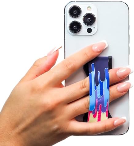 Upgrade Your Smartphone Handling with LOVEHANDLE PRO Premium Phone Grip – Vibrant Daisy Print – Multi-Functional Silicone Strap, Magnetic Mount & Kickstand for Effortless Device Management and Hands-Free Viewing Experience – Ideal for Stylish Mobile Use