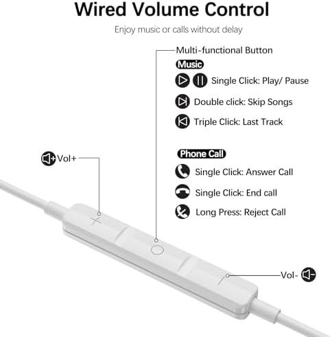 COOYA USB C Wired Earbuds – Premium Noise-Isolating In-Ear Headphones with Magnetic Comfort Design for Exceptional Sound Quality – Perfect Compatibility with i Phone 16 Pro Max, i Pad 10, Samsung S25 Ultra, and More – Ideal for Audiophiles Seeking Unmatched Audio Experience and Hands-Free Functionality