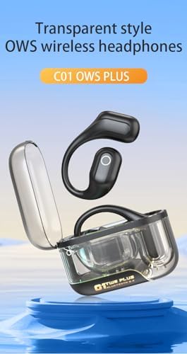 URIZONS Elite Wireless Gaming Earbuds – Ergonomic Over-Ear Bluetooth Headset with Ultra-Low Latency for Gamers and Athletes – Supreme Sound Clarity, Secure Earhook Stability, and Compact Charging Case in Sleek Black Design for Ultimate Performance