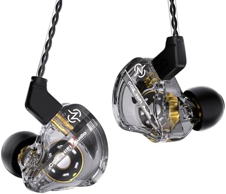 Unleash Your Sound Potential with CCZ Coffee Bean Wired Earbuds – Premium In-Ear Monitors for Musicians and Fitness Enthusiasts, Featuring Hi-Fi Bass and Patented Comfort Eartips – Perfect for Stage Performances, Workouts, and Everyday Listening – Lightweight, Durable Design for Unmatched Audio Quality in Any Setting