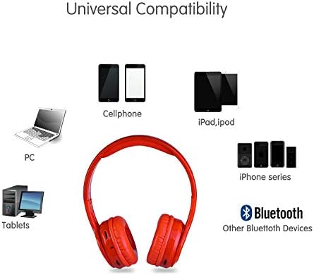 Vibrant Contixo KB-2600 Kids Bluetooth Headphones – Safe 85 d B Volume Limiting Over-Ear Design with Built-in Mic, FM Radio & Micro SD Slot – Portable Foldable Fun in Eye-Catching Green & Orange for Ultimate Audio Adventure