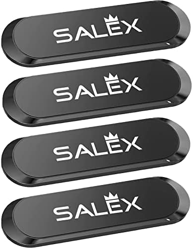 Elevate Your Driving Experience with SALEX 4-Pack Magnetic Phone Mounts – Versatile Dashboard and Wall Holder for Smartphones and Tablets – Universal Compatibility with Strong Adhesive Grip – Sleek Black Design for Cars, Trucks, and Home Use – Hands-Free Navigation and Call Convenience – Durable and Easy Installation for Ultimate Accessibility