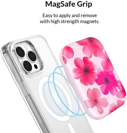 Stylish Hot Pink Leopard VELVET CAVIAR Magnetic Power Bank – Mag Safe Compatible Slim Charger for i Phone 12, 13, 14, 15 – Fast 5000 m Ah Portable Battery Pack with USB-C for Effortless Charging on the Go