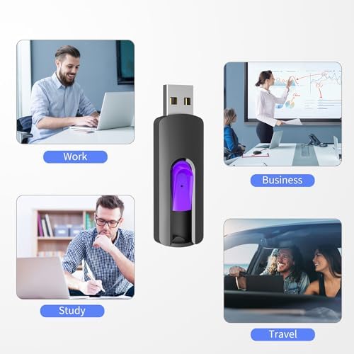 RAOYI 5-Pack 64 GB USB Flash Drives – High-Speed USB 2.0 Memory Sticks for Effortless Data Transfer and Storage – Portable Thumb Drives for PC and Laptop – Ideal for Organizing Photos, Documents, and Videos – Multi-Pack Convenience for Home and Office Use