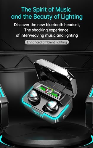 Premium Bluetooth 5.3 True Wireless Earbuds – Model 29 with IP7 Waterproof Rating for Ultimate Performance in Sports and Everyday Use – Ergonomic Touch Control Design with LED Battery Indicator for Enhanced Comfort and Seamless Communication – Perfect for Audiophiles and Active Lifestyles