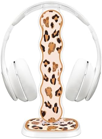 CamyCosy Headphone Holder for Desk, Gaming Headset & Earphone Stand with Tulip Flowers Pattern – Enhanced Compatibility and Speed