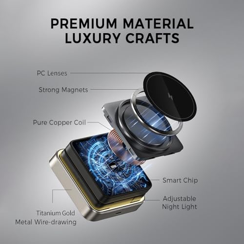 Revolutionize Your Charging Experience with the Ultimate 3-in-1 Fast Charging Station – Magnetic Wireless Dock for i Phone 16 Pro Max, 15, 14, 13, 12, Plus Apple Watch & Air Pods Compatibility – Portable Multi-Device Power Hub with USB-C Headphone Stand for Effortless Tech Management and Unmatched Charging Speed