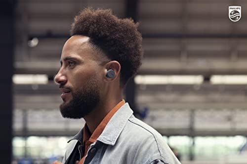 Philips Fidelio T1 True Wireless Earbuds – Audiophile-Grade Sound & Advanced Active Noise Cancelling Pro+ Technology, Bluetooth 5.2 for Seamless Connectivity, Ergonomic Design for All-Day Comfort, Long Battery Life with 25 Hours Playtime, Perfect for Music Lovers and Daily Use