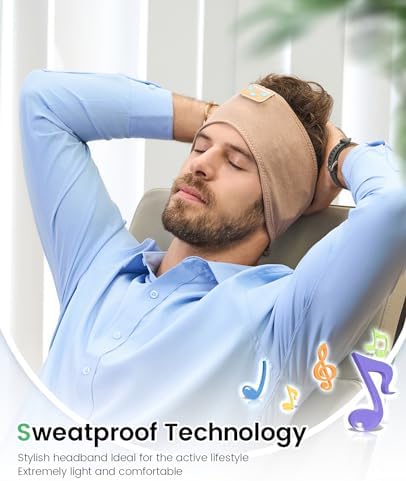 Perytong Wireless Bluetooth Sports Headband Headphones – Ultimate Comfort & Crystal-Clear Sound for Sleep, Yoga & Jogging – Perfect for Insomnia Relief, Meditation, and Easy Device Pairing