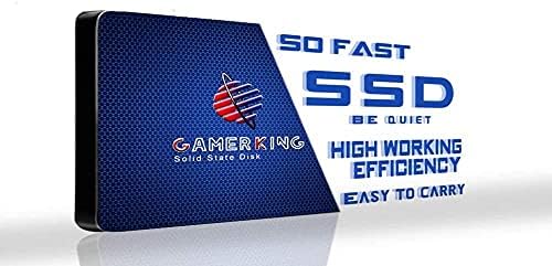 Transform Your PC with GAMERKING 64 GB SATA III Internal SSD – Unleash Blazing Fast 6 Gb/s Transfer Speeds for Superior Performance and Reliability in Laptops and Desktops – Compact 7 mm Design for Optimal Space Efficiency and Seamless Upgrades