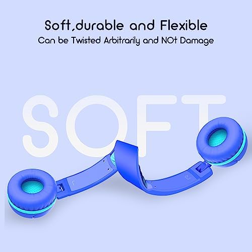 Ultimate Comfort V1 Kids Wired Stereo Headphones – Adjustable, Foldable, and Tangle-Free On-Ear Design in Vibrant Pink – Perfect for School, Travel, and Leisure with i Pads, Tablets, and Phones – Engaging Sound Experience Designed for Young Listeners – Ideal for Boys and Girls