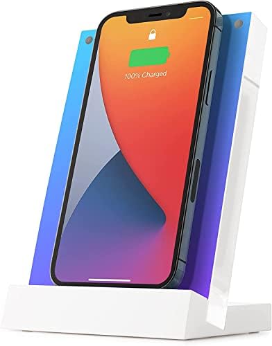 Twelve South Power Pic: Chic Picture Frame Stand & 10 W Qi Wireless Charger for i Phone & Smartphones – Fast, Stylish Charging Solution for Home & Office Decor