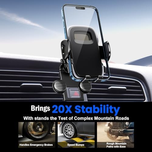 ELOHEI Custom Phone Mount for Volkswagen Golf 8 MK8 R GTI (2020-2024) – Ultimate Car Phone Holder for Enhanced Driving Experience, Quick-Release Design, 360-Degree Rotation, and Exceptional Compatibility with All Smartphone Sizes – Essential VW Golf Accessory for Navigation and Hands-Free Use