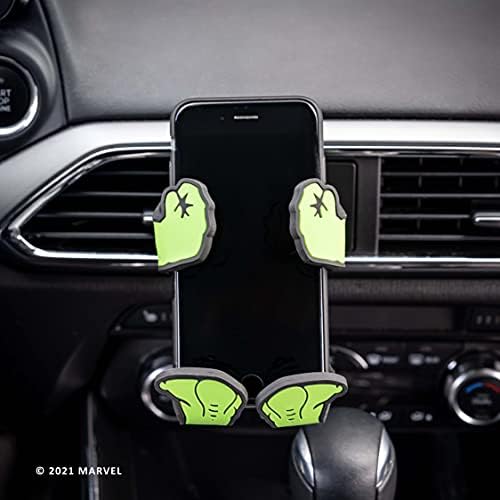 Marvel Spiderman Hug Buddy Adjustable Air Vent Smartphone Holder – Universal Car Mount for i Phone, Samsung Galaxy, LG & More – Secure & Stylish Phone Accessory for Safe Driving & Easy Navigation