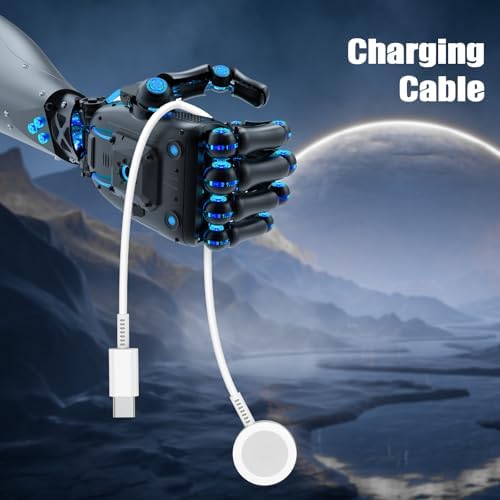 Upgrade Your Apple Watch Charging Experience with the 20 W Magnetic USB-C Fast Charger – 6 ft Cable for Seamless Compatibility with Series 1-9 and SE Models – Effortless Magnetic Alignment and Premium Durability for Everyday Convenience