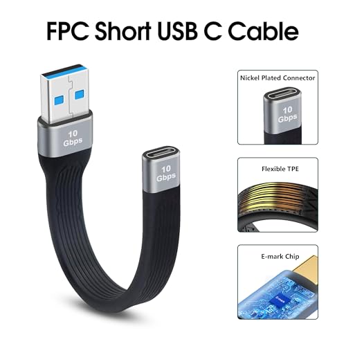 Ultra-Fast 8.5-Inch USB C Cable – Thunderbolt 4 Type-C C to C with 40 Gbps Data Transfer & 240 W PD Fast Charging – 8 K@60 Hz Video Output Compatible with i Phone 16 Pro Max, Mac Books & External SSDs – Perfect for Travel & Efficient Workspaces