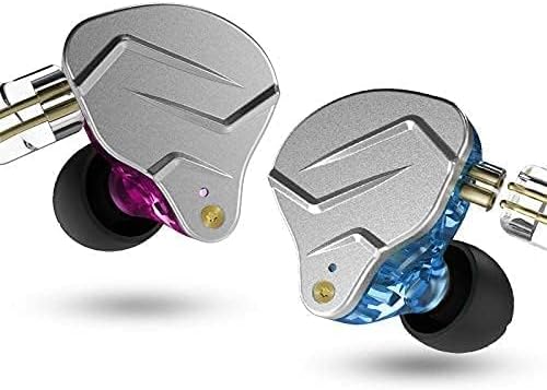 KZ ZSN Pro X Dual Driver Earphones – High-Fidelity Wired Gaming and Sports Earbuds with Noise-Canceling Features for Phones, Computers, and Tablets – Ergonomic Design for Ultimate Comfort and Enhanced Audio Experience