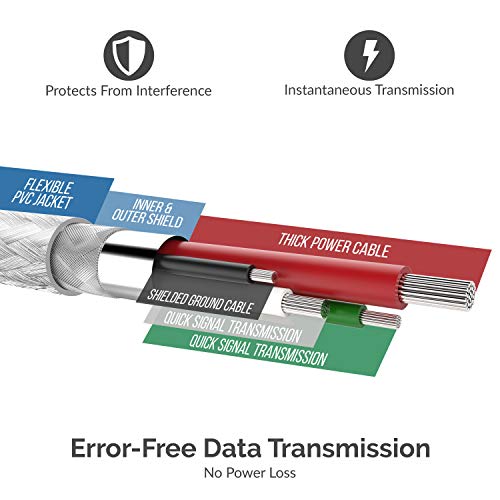 SABRENT USB-C to DB9 Serial RS-232 Adapter Cable (3 FT) – High-Speed Prolific PL2303 Chipset for Seamless POS, Modem, GPS, and Industrial Device Connectivity – Versatile USB 2.0 Solution for Legacy Device Integration with 1 bps to 12 Mbps Baud Rate – Durable, Portable, and Easy to Use