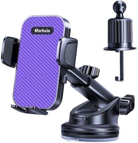 Military-Grade 3-in-1 Car Phone Holder: Unmatched Stability & Flexibility with 2025’s Best Suction Cup for Dashboards, Windshields, and Vents – Universal Compatibility for i Phone and Samsung – Hands-Free Safety and Convenience for Every Driver