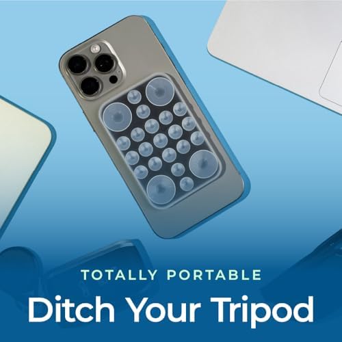 Revolutionary Magnetic Suction Phone Mount for Seamless Content Creation and Fitness | The Clingy Thingy – Mag Safe Compatible Holder for i Phone 16/15/14/13/12 in Elegant White/Green – Experience Unmatched Hands-Free Versatility with Superior Grip and Ultra-Portable Design