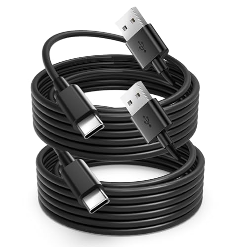 2-Pack 3.3FT iPhone 16 CarPlay Cable for iPhone 15/16/16 Pro Max/Plus Charger Cable, USB A to USB C Cable Compatible Apple Sir TV 4K Remote, CarPlay Type C Adapter Chargomg Cable Power Cord (Black) – Enhanced Compatibility and Speed