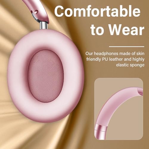 Purple Y05 Wireless Over-Ear Headphones – Unmatched 48-Hour Playtime, Premium Audio Performance, Travel-Friendly Foldable Design, Luxurious Soft Earpads for Ultimate Comfort – Versatile Compatibility & Enhanced Listening Experience