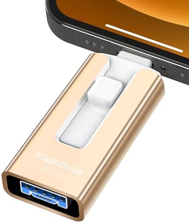 256 GB High-Speed USB Flash Drive for Phones & Tablets – Ultimate Photo & Video Storage Solution with Enhanced Compatibility & Plug-and-Play Convenience (Sleek Black Design)