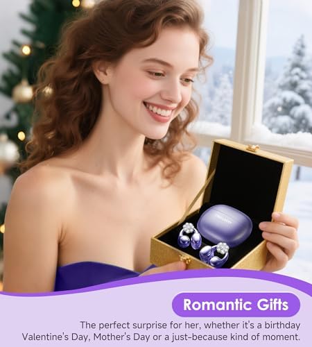 Chic Wireless Bluetooth 5.4 Earbuds with Fashionable Detachable Flower Earrings – Stylish Open Ear Headphones for Women, Waterproof IPX5 Rated, 50-Hour Playtime, Ideal for Festivals, Parties, and Unique Gift Giving (White)
