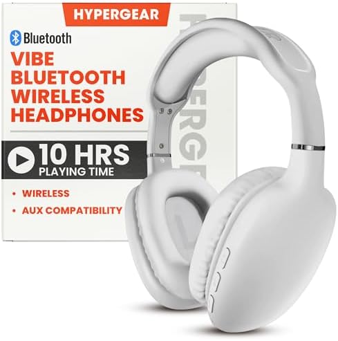 Transform Your Listening Journey with Premium Foldable Bluetooth Over-Ear Headphones – Superior Noise Isolation for Ultimate Focus, Plush Foam Ear Cushions for Extended Comfort, and Built-in Microphone for Effortless Communication – Perfect for Fitness Enthusiasts and Travel Lovers Alike, Unisex Design for All Users