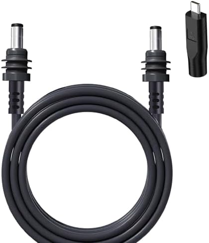 Starlink Mini DC Power Cable with USB C to DC Adapter, USB C to DC Power Cable for Starlink Mini, Compatible with 65W+ PD 20V Protocol Power Supply/Source, Indoor/Outdoor Grey(15M+ USB-C Adapter) – Enhanced Compatibility and Speed