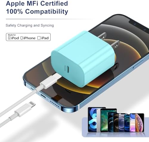 Fast Charging Multi-Port USB C Power Adapter – 5-Port 40 W Wall Charger for i Phone 16 Pro Max, 16 Pro, 15 Pro Max, and More – Compact Cube Design with 3 USB-C and 2 USB-A Ports – Ideal for Efficient Device Charging in Homes and Offices – Built-in Safety Features for Overcharging Protection – Perfect for Busy Professionals and Families