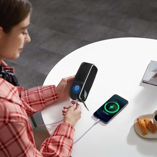 Premium Oxford Fabric Carrying Case for Anker Prime Power Bank (27,650 m Ah) – Ultimate Protection & Organization for Portable Charging Solutions, Travel-Ready Design with Extra Mesh Pocket for Cables and Accessories, Lightweight & Stylish Travel Case for Anker 250 W