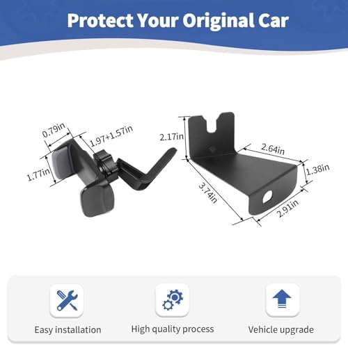 RT-TCZ Jeep TJ Phone & Walkie Talkie Mount Bracket – Durable, Easy-Install Holder for 1997-2006 Wrangler Models – Ultimate Off-Road Accessory for Secure Device Management and Enhanced Communication