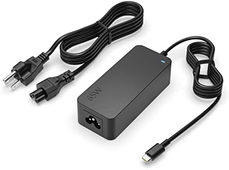 Ultra-Fast 65 W/45 W USB-C Power Adapter for HP Elitebook & Pro Book – Universal Compatibility, UL-Certified Safety Features, 30-Day Hassle-Free Replacement Guarantee – Optimal Charging Solution for Elitebook X360, 830, 840, G5-G8 Models, Perfect for Business Professionals on the Move
