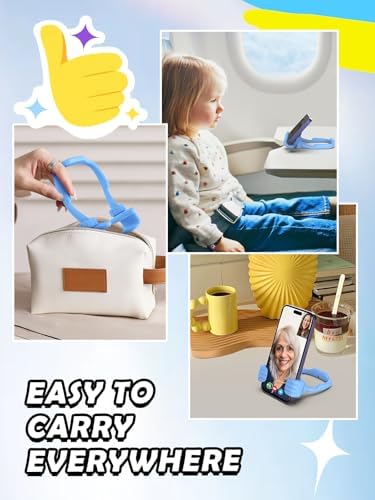 Cell Phone Holder Thumbs Up Lazy Phone Stand: 3 Pack Graduation Gifts for Teen Boys Him Kids 2025 Phone Stand for Desk Back to School Supplies Gifts for Men Birthday Funny Cool Gadgets Stuff Ideas – Enhanced Compatibility and Speed