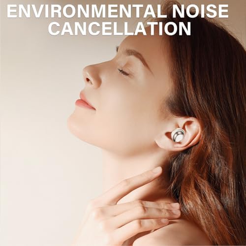 Ultimate Sleep Solutions: 2025 Bluetooth 5.4 True Wireless Earbuds for Side Sleepers – 53 Hours of Hi-Fi Sound, Advanced 3 D Noise Cancellation, IP7 Waterproof, Quick USB-C Charging – Experience Restful Nights and Unmatched Comfort Anytime, Anywhere