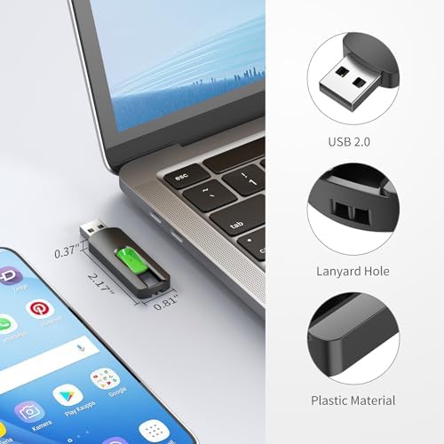RAOYI 5-Pack 64 GB USB Flash Drives – High-Speed USB 2.0 Memory Sticks for Effortless Data Transfer and Storage – Portable Thumb Drives for PC and Laptop – Ideal for Organizing Photos, Documents, and Videos – Multi-Pack Convenience for Home and Office Use