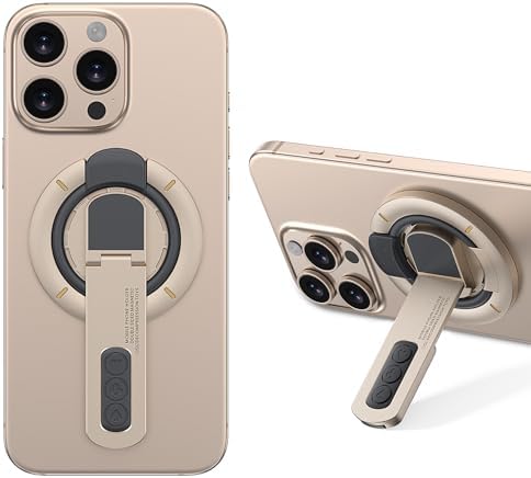 Revolutionary Two-Sided Magnetic Phone Grip Holder: Ultimate Mag Safe-Compatible Kickstand for i Phone 16 Pro Max, 15, 14, 13, and 12 – Unmatched Grip, Versatile Attachment, and Effortless Hands-Free Viewing Experience